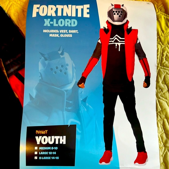 Fortnite X-Lord Halloween costume - Picture 1 of 8
